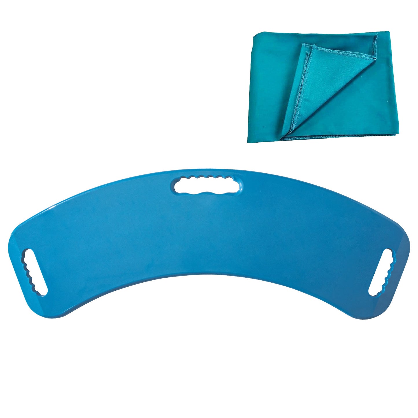 Suboton Curved Transfer Board with Non-Slip Pads for Seniors